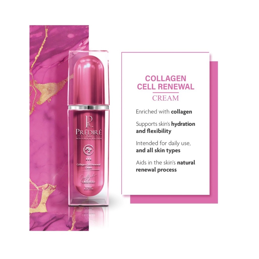 Prédiré Skin Collagen Cell Renewal Face Cream (Treats Wrinkles & Age-Defying) - Picture 3 of 7